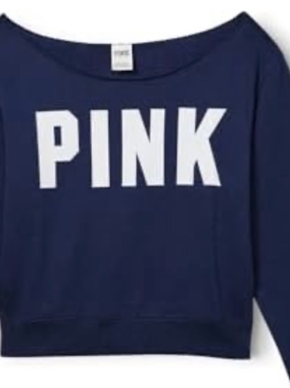 PINK Victoria's Secret Navy Crewneck Sweatshirt